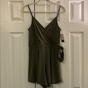 Army Green Romper
